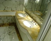 marmor waschtisch calcatta oro und giallo sienna2 marmor waschtisch calcatta oro und giallo sienna2